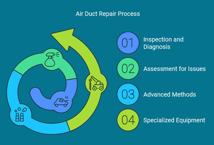 air duct repair process in denver